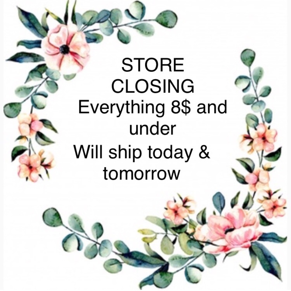 🎉Store closing!